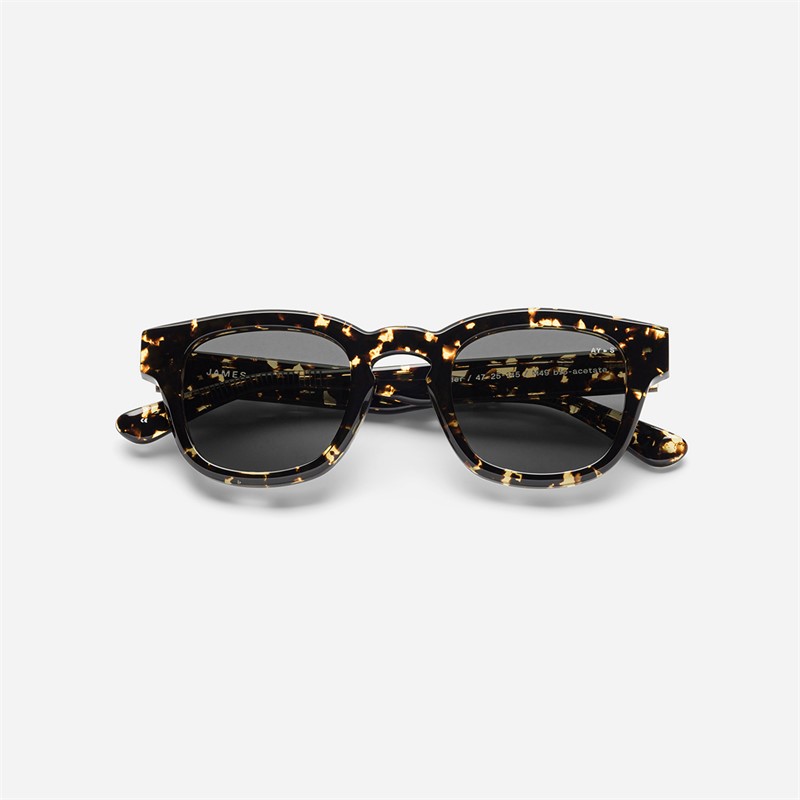 AY Studios Lunettes de soleil Yonder Transparent Havana