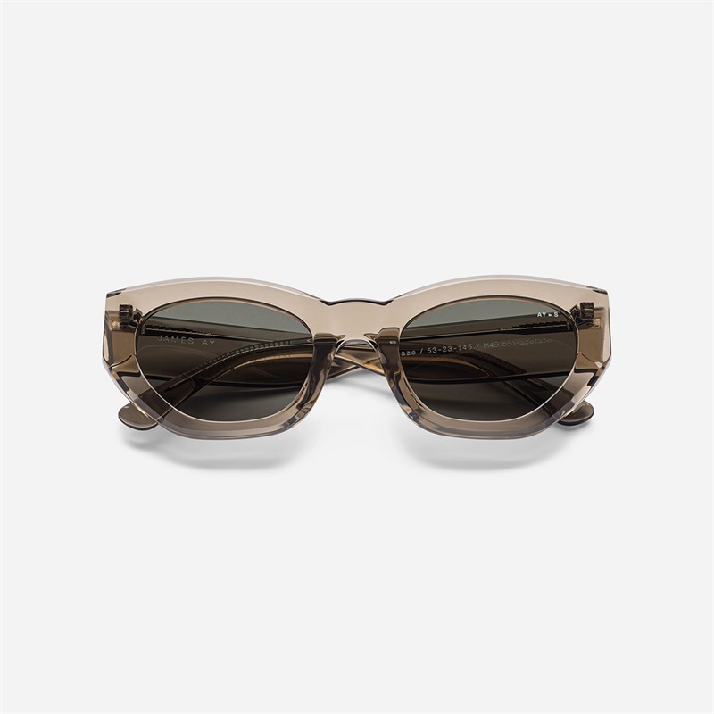 AY Studios Lunettes de soleil Blaze Transparent Oyster