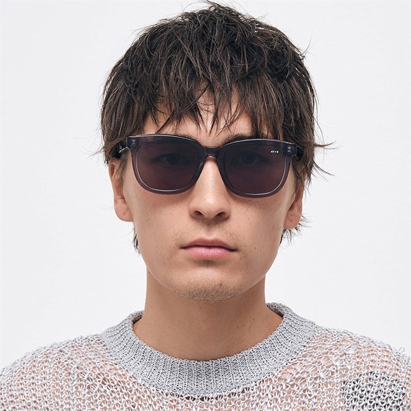 AY Studios Lunettes de soleil Palmer Transparent Grey