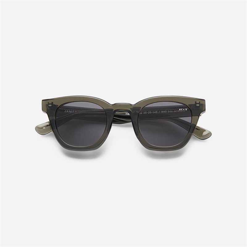 AY Studios Lunettes de soleil Haze Transparent Green