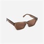 AY Studios Lunettes de soleil Beam Transparent Coffee Brown