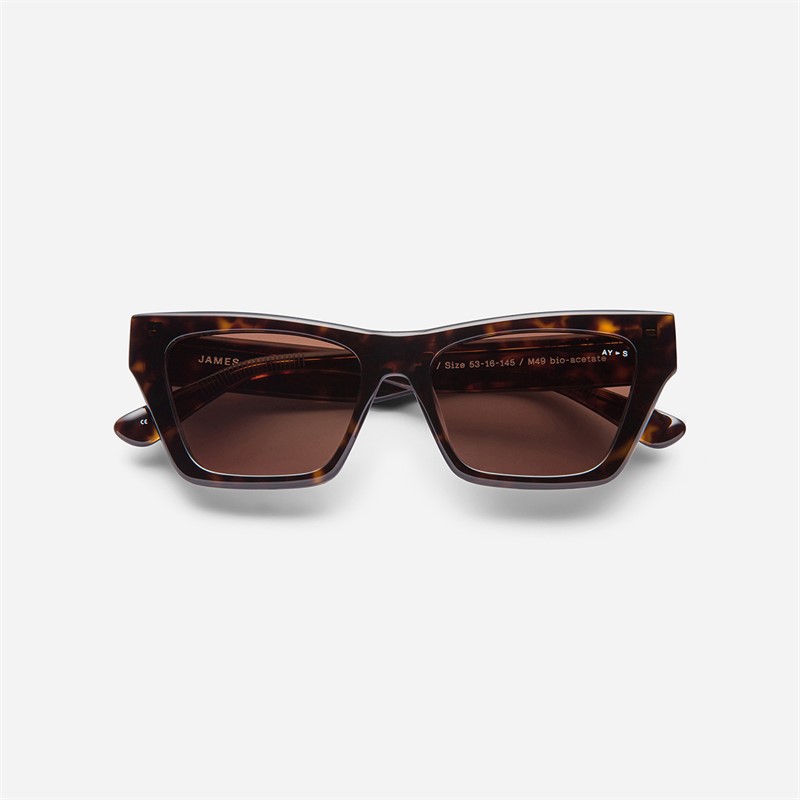 AY Studios Lunettes de soleil Beam Classical Havana