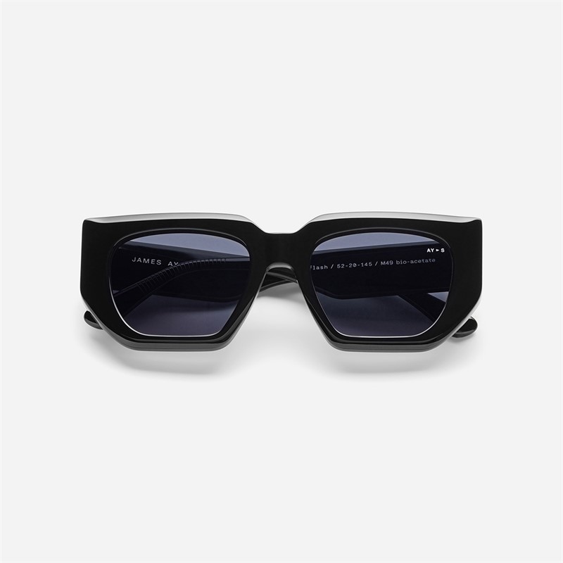 AY Studios Lunettes de soleil flash Noir