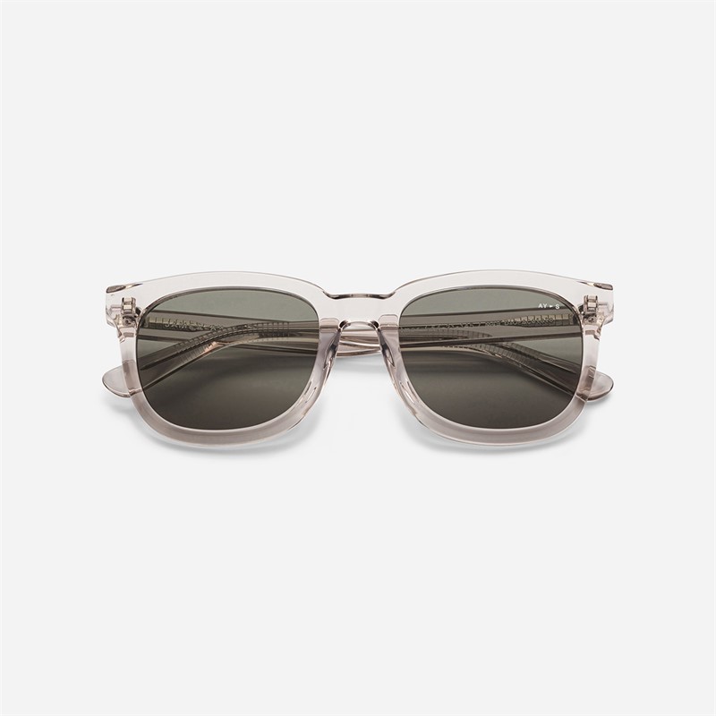 AY Studios Lunettes de soleil Palmer Transparent Sand