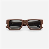 AY Studios Lunettes de soleil Gravity Solid Chocolate Brown