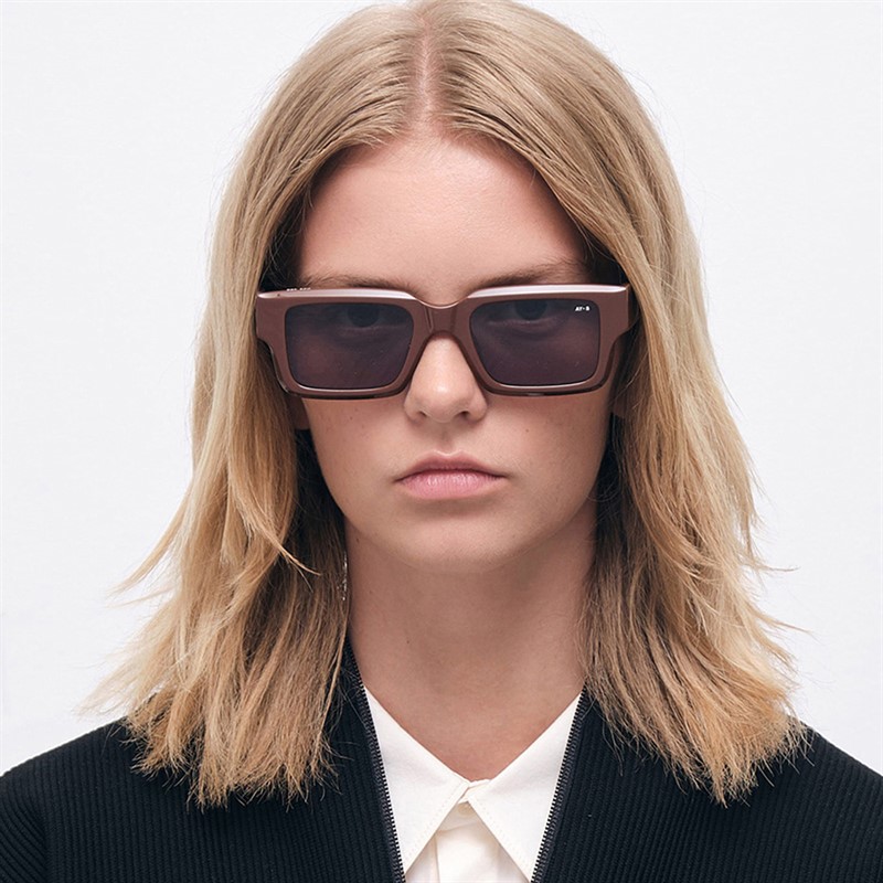 AY Studios Lunettes de soleil Gravity Solid Chocolate Brown