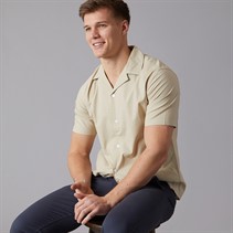 C.R.C. Herre Berry Lns Skjorte Brun