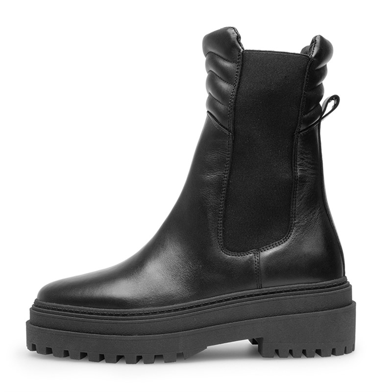 Last Studio Damen Asien Stiefel Schwarz