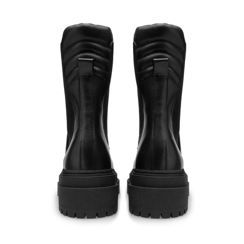 Last Studio Damen Asien Stiefel Schwarz