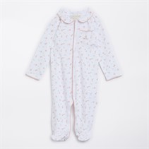 Marie-Chantal Baby Girls Bloom Wind Sleepsuit Pink