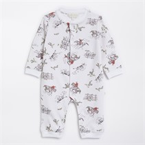 Marie-Chantal Baby Dalton Cowboy Romper Off White