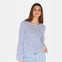 Moves Damen Estella Langarm T Shirt 4048 Nebulas Blue