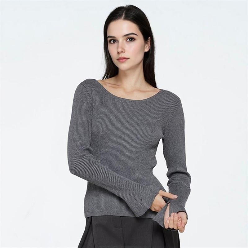 Moves Damen Twusti Pullover 960M Grey Melange