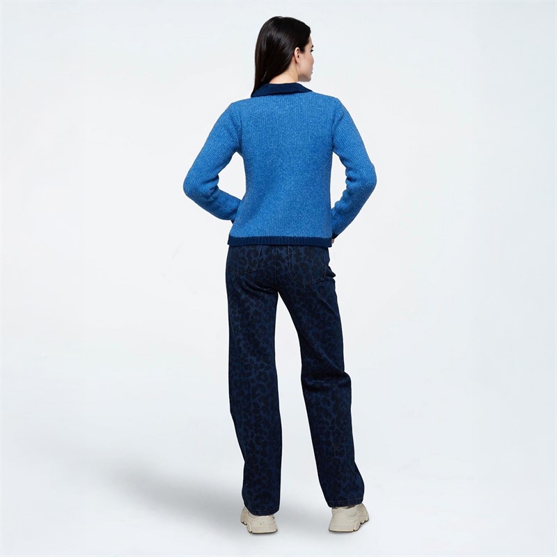 Moves Damen Denna Strickjacke 4041 Star Sapphire