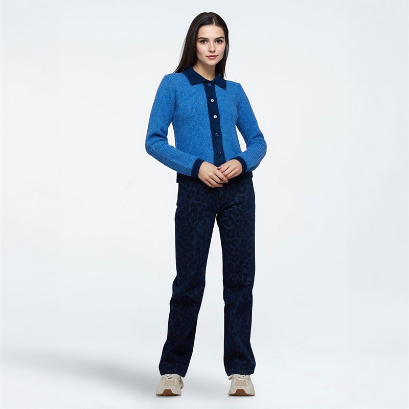 Moves Damen Denna Strickjacke 4041 Star Sapphire