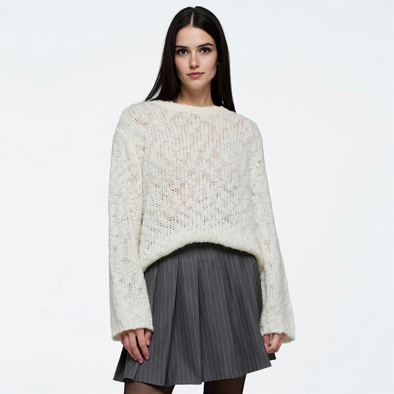 Moves Damen Fylla Pullover 0105 Antique White