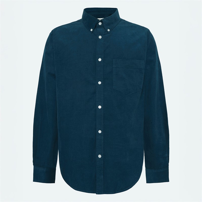 Minimum Herren Colt Langarm Hemd 4324 Legion Blue