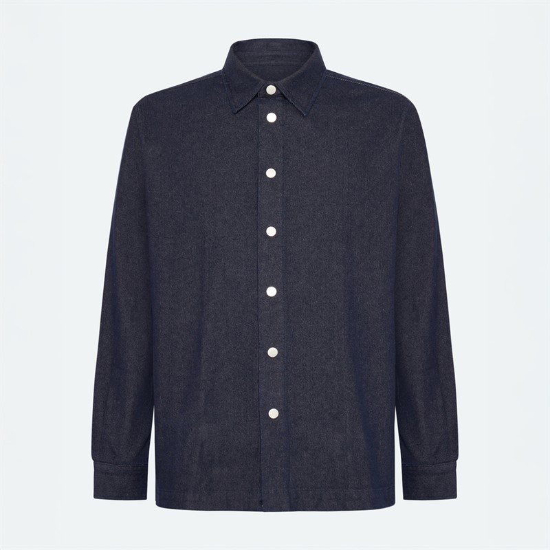 Minimum Herren Randy Langarm Hemd 3922 Sky Captain