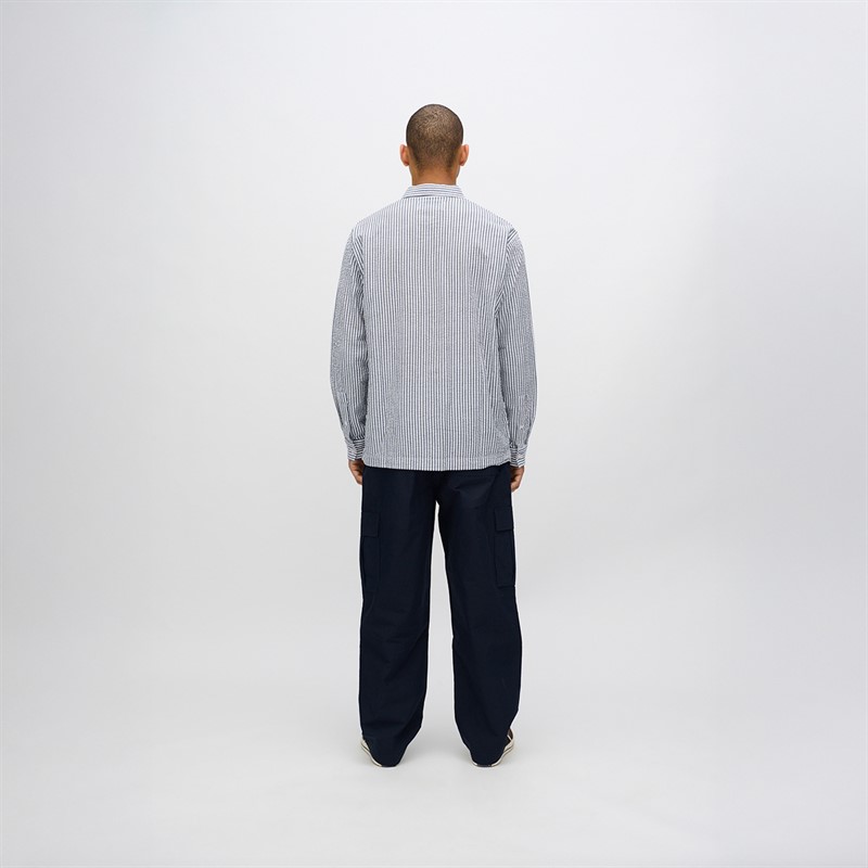 Minimum Herren Francis Langarm Hemd 3922 Sky Captain