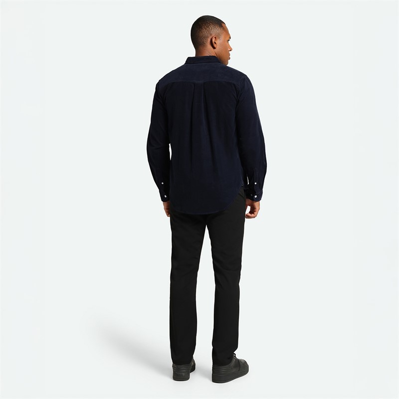 Minimum Herren Colt Langarm Hemd 687 Navy Blazer