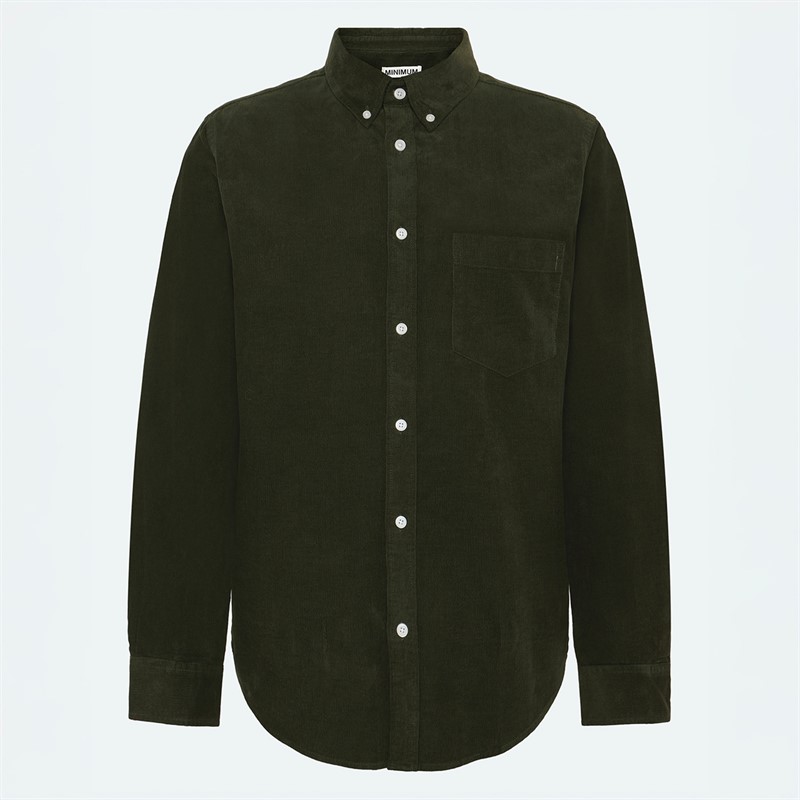 Minimum Herren Colt Langarm Hemd 715 Rosin