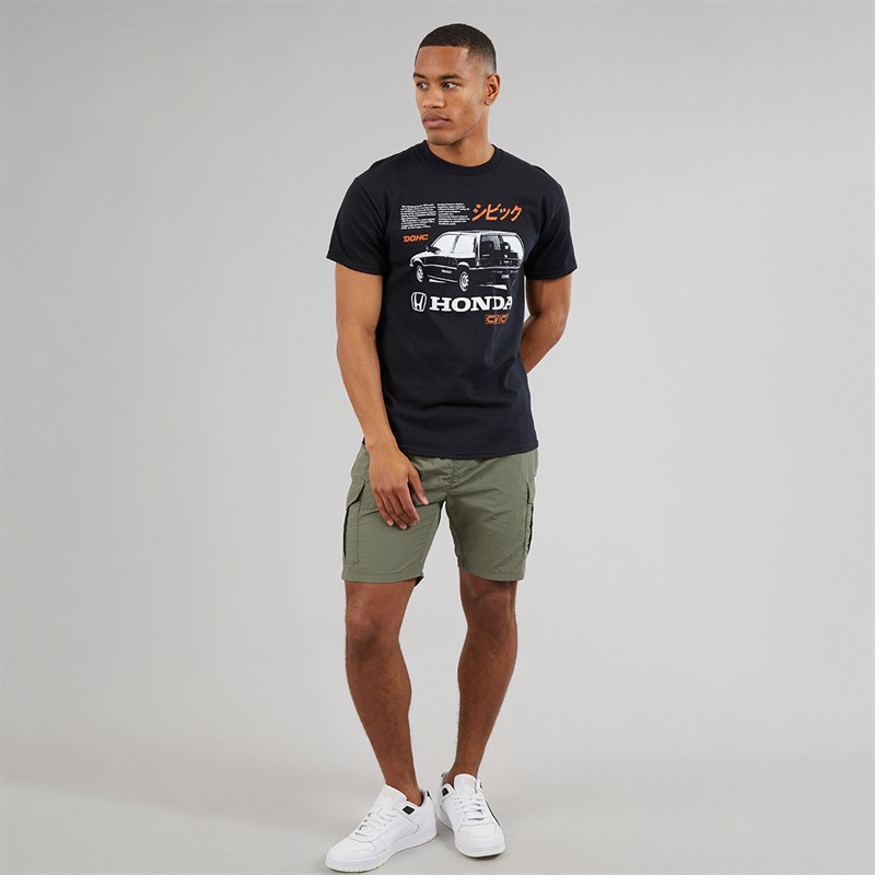 Honda Mens T-Shirt Black