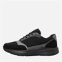 Archive Studios Mens Runner Trainers Black