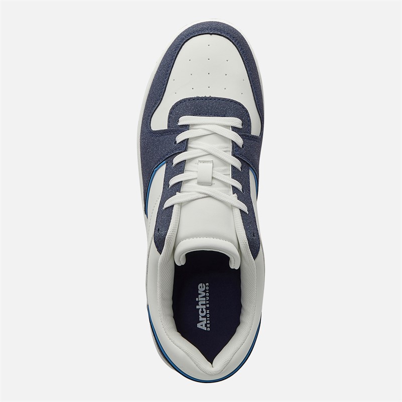 Archive Studios Mens Clous Trainers Navy