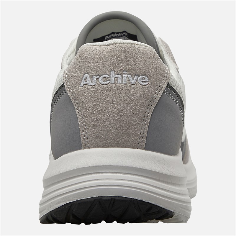 Archive Studios Mens Runner Trainers White