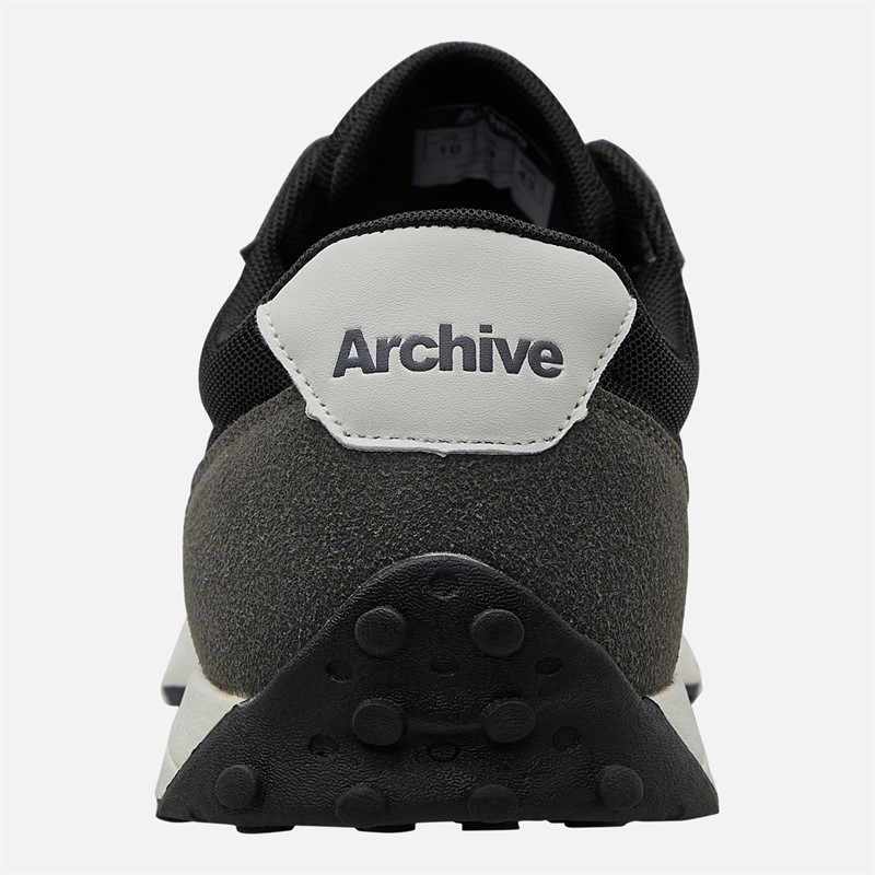 Archive Studios Mens Track Trainers Grey