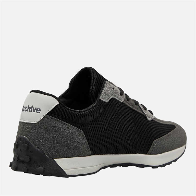 Archive Studios Mens Track Trainers Grey