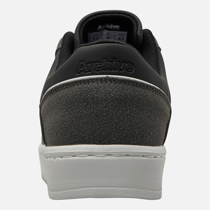 Archive Studios Mens Clous Trainers Black