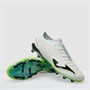 Joma Mens Evolution 25 FG Firm Ground Football Boots White/Fluoro Green