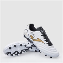 Joma Mens Aguila 25 FG Firm Ground Football Boots White/Gold
