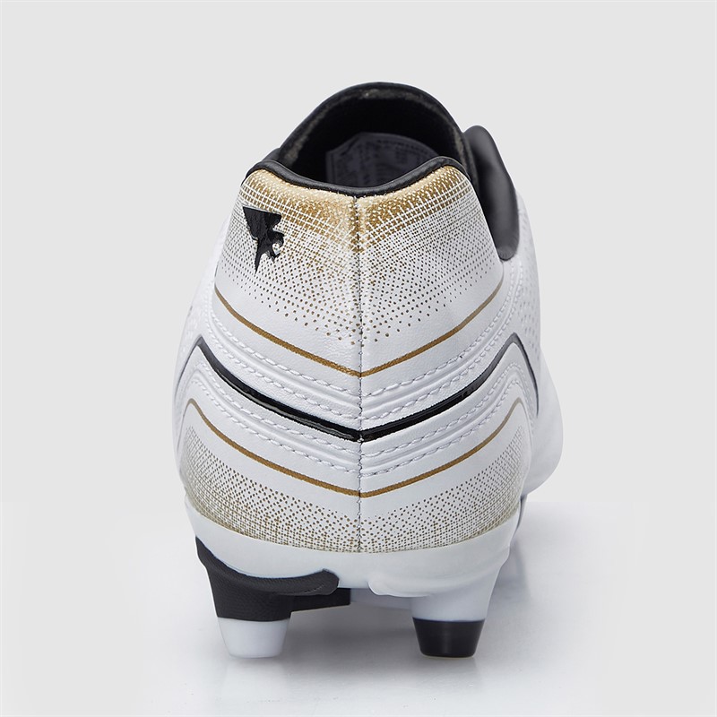 Joma Mens Aguila 25 FG Firm Ground Football Boots White/Gold