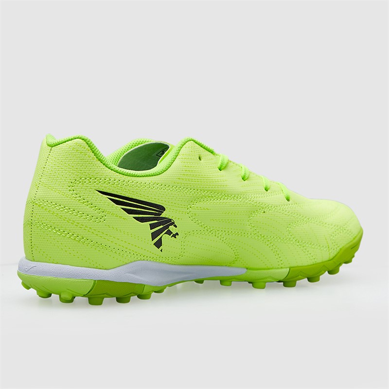 Joma Junior Evolution 25 TF Astro Turf Football Boots Fluoro Green