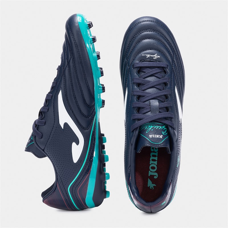 Joma Mens Aguila 25 AG Artificial Grass Football Boots Blue