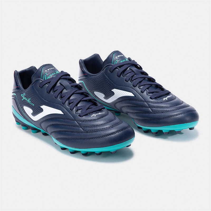 Joma Mens Aguila 25 AG Artificial Grass Football Boots Blue