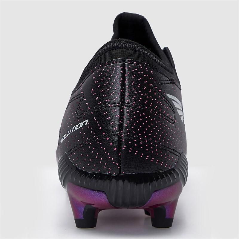 Joma Mens Evolution 25 FG Firm Ground Football Boots Black/Fuchsia