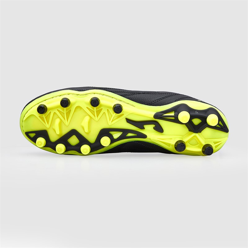 Joma Junior Evolution 25 FG Firm Ground Football Boots Black