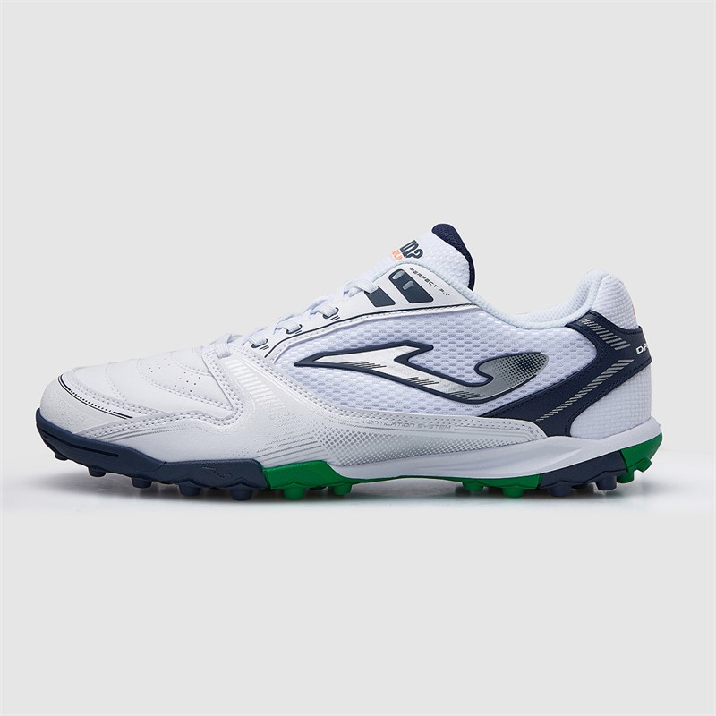 Joma Mens Dribling 25 TF Astro Turf Football Boots White