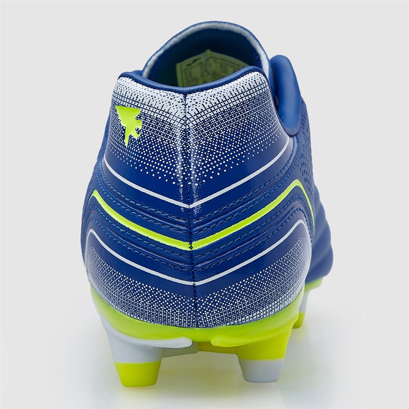 Joma Mens Aguila 25 FG Firm Ground Football Boots Royal Blue/Fluoro Yellow