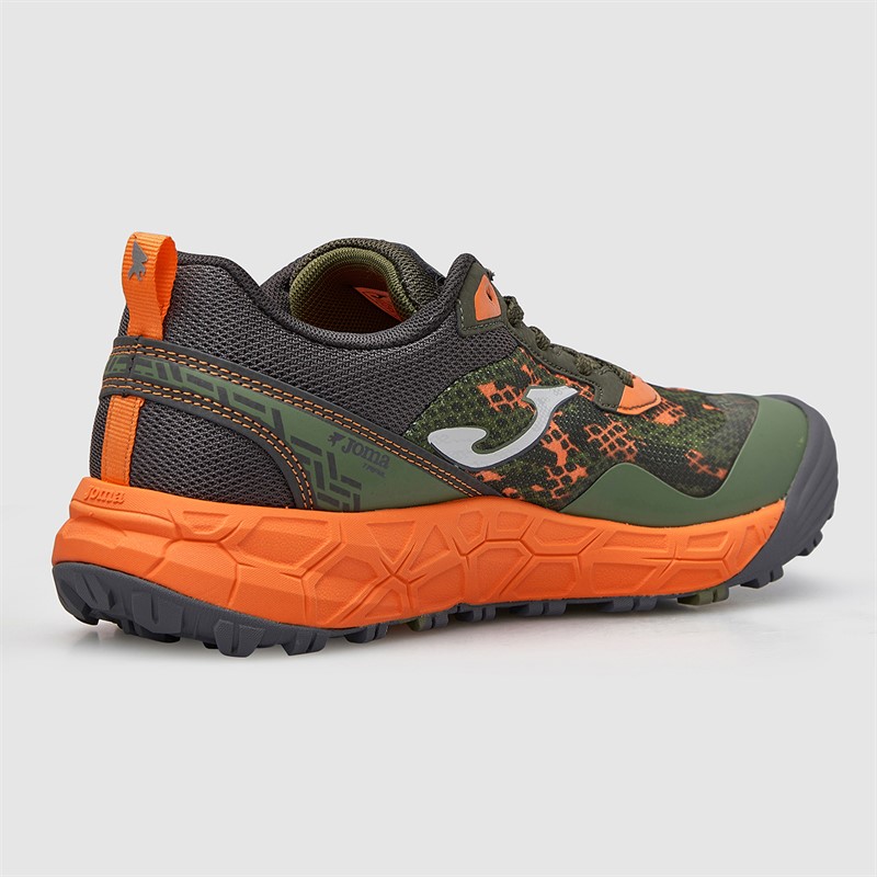 Joma Junior Sima 25 Trail Running Shoes Khaki/Orange