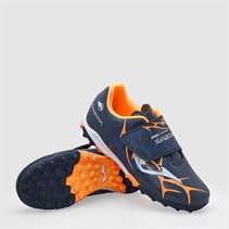 Joma Kids Super Copa 25 TF Astro Turf Football Boots Navy/Fluoro Orange