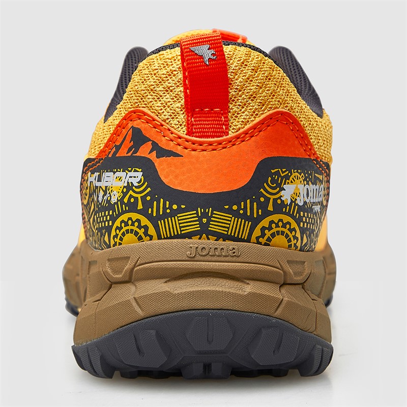 Joma Junior Kubor 25 Trail Running Shoes Fluoro Saffron