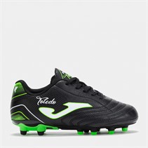 Joma Junior Toledo 25 FG Firm Ground Football Boots Black