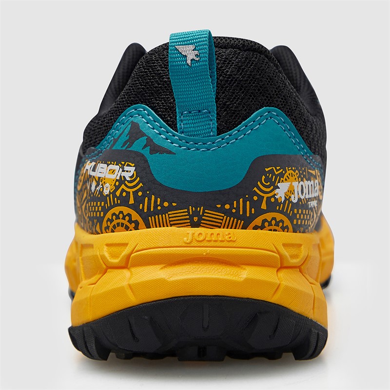 Joma Junior Kubor 25 Trail Running Shoes Black/Orange