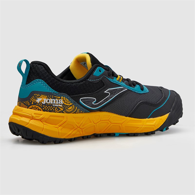 Joma Junior Kubor 25 Trail Running Shoes Black/Orange
