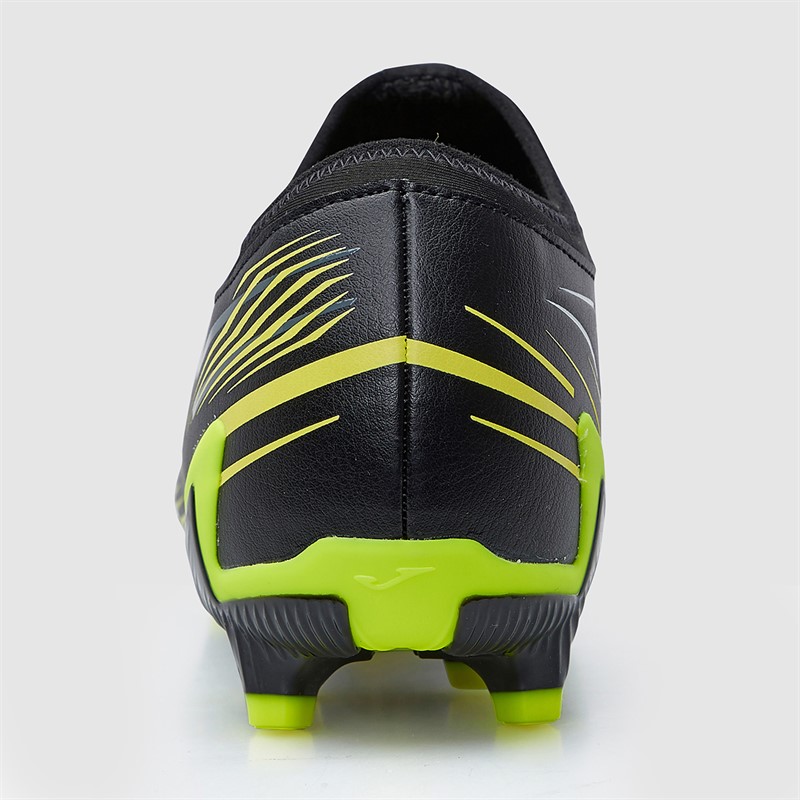 Joma Mens Propulsion 25 AG Artificial Grass Football Boots Black/Fluoro Yellow
