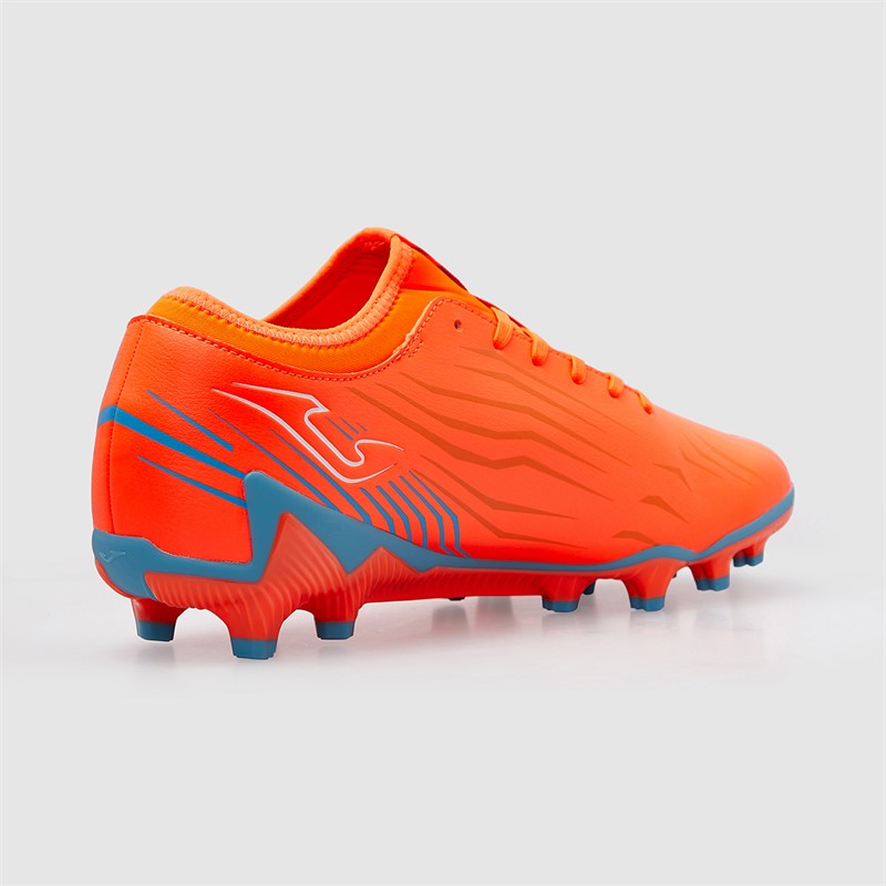 Joma Mens Propulsion 25 AG Artificial Grass Football Boots Fluoro Orange